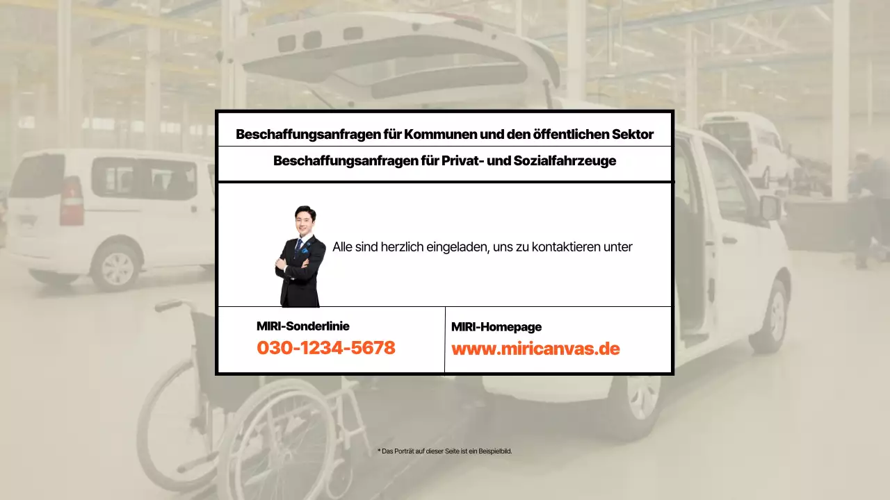 Beige Moderne Handywerbung