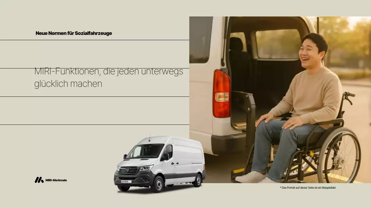 Beige Moderne Handywerbung