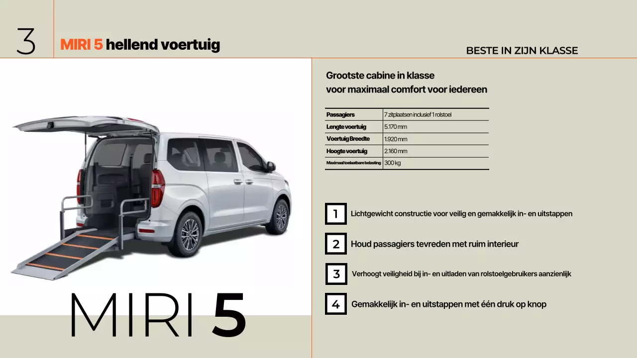 Beige moderne mobiele advertentie