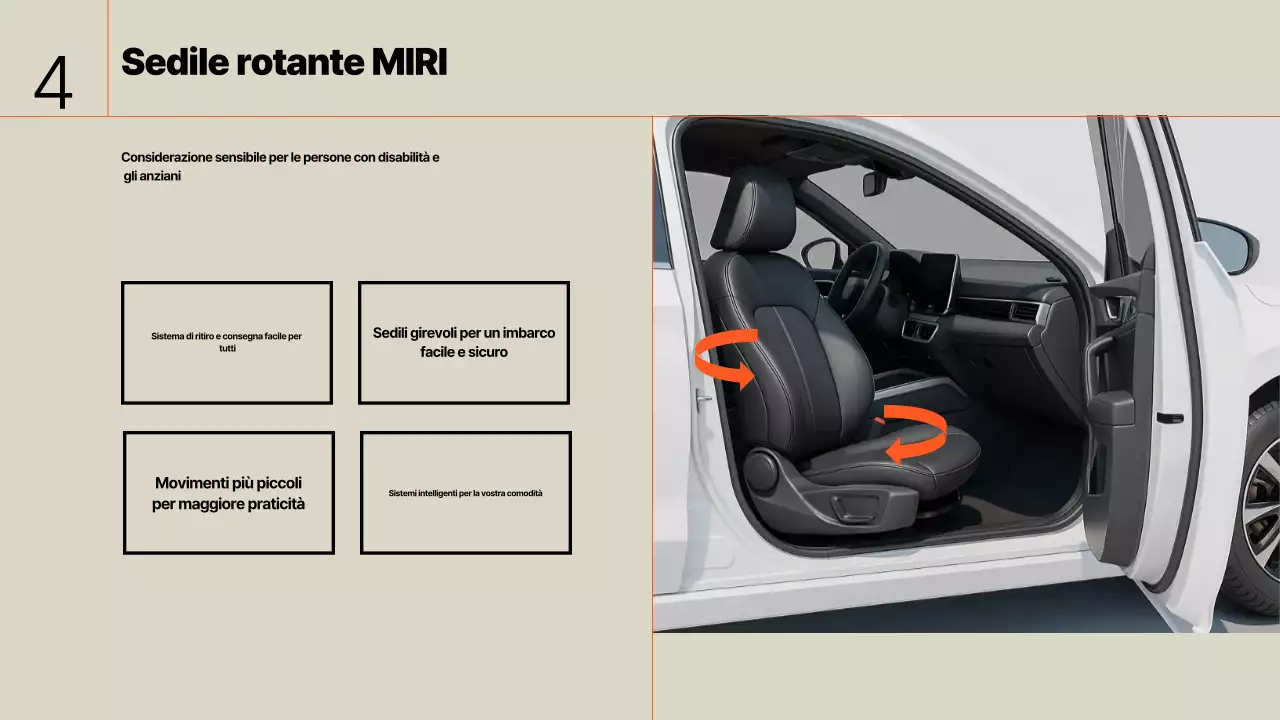 Pubblicità mobile moderna beige