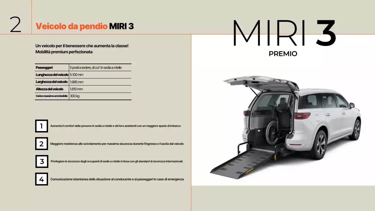 Pubblicità mobile moderna beige