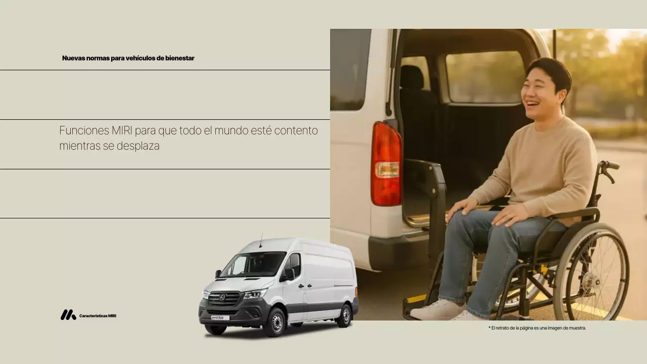 Anuncio móvil moderno en beige