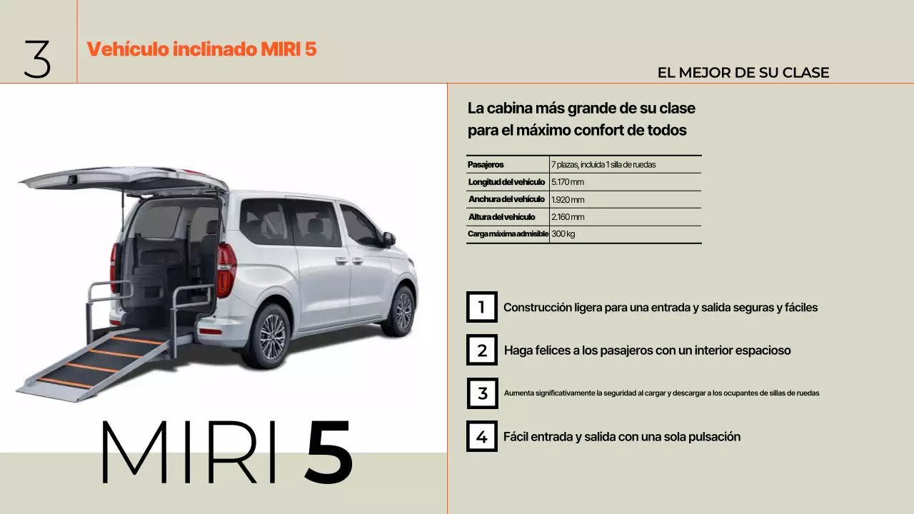 Anuncio móvil moderno en beige