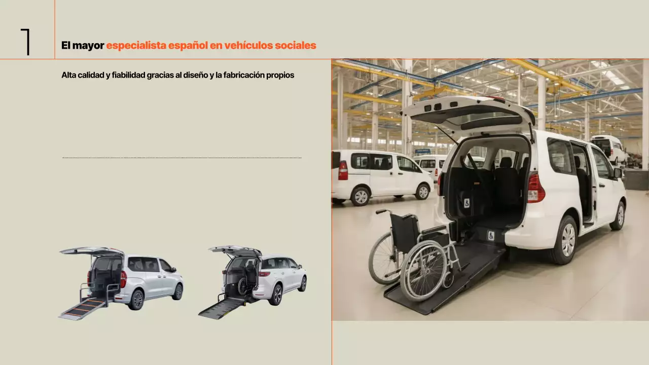 Anuncio móvil moderno en beige