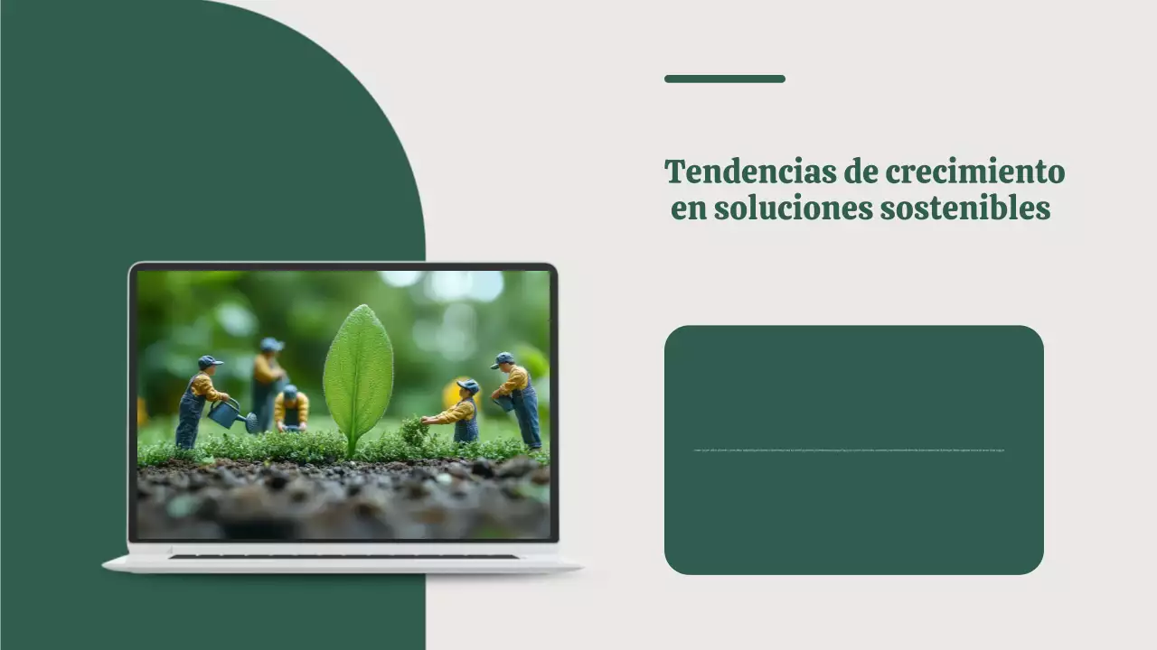 Presentación de Pitch Deck para startups ecológicas