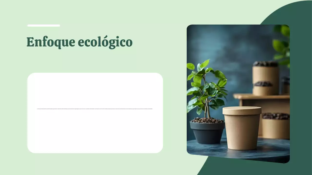 Presentación de Pitch Deck para startups ecológicas