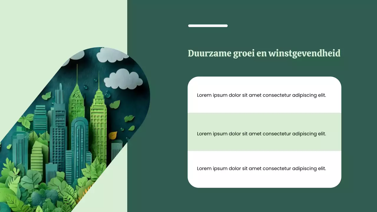 Pitch Deck voor milieuvriendelijke startups Presentatie