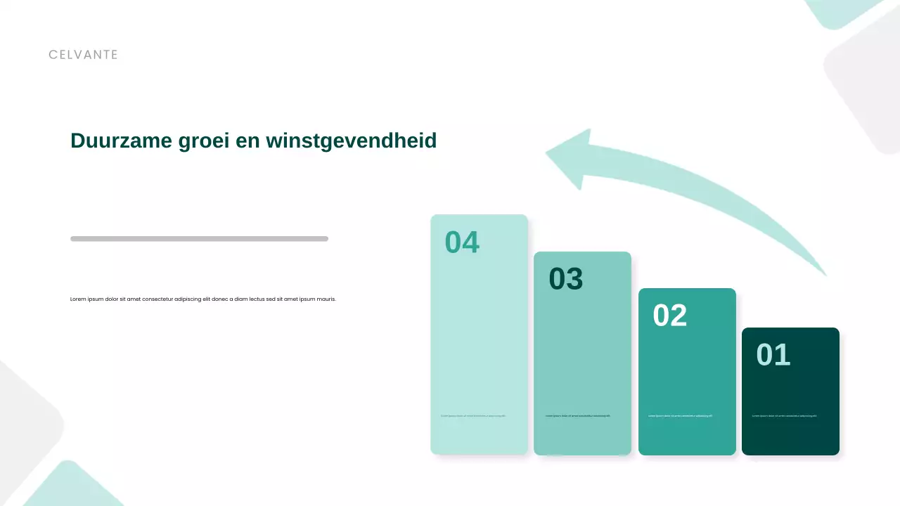 Groene Moderne Duurzaamheid Promotie Presentatie