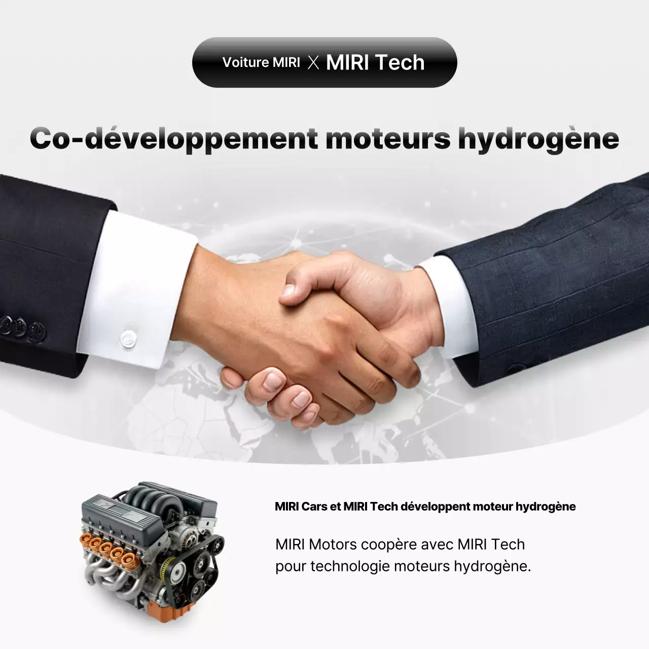 Promotion du développement technologique des voitures blanches modernes