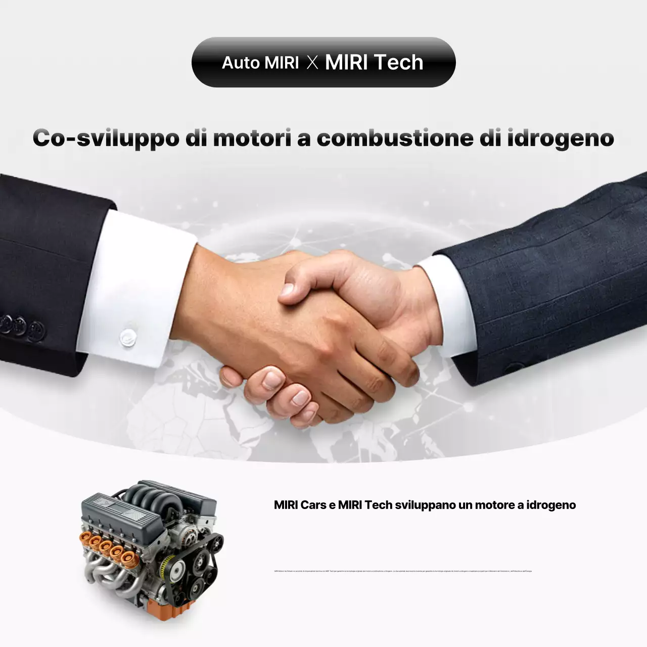 Promozione dello sviluppo della tecnologia delle auto moderne bianche