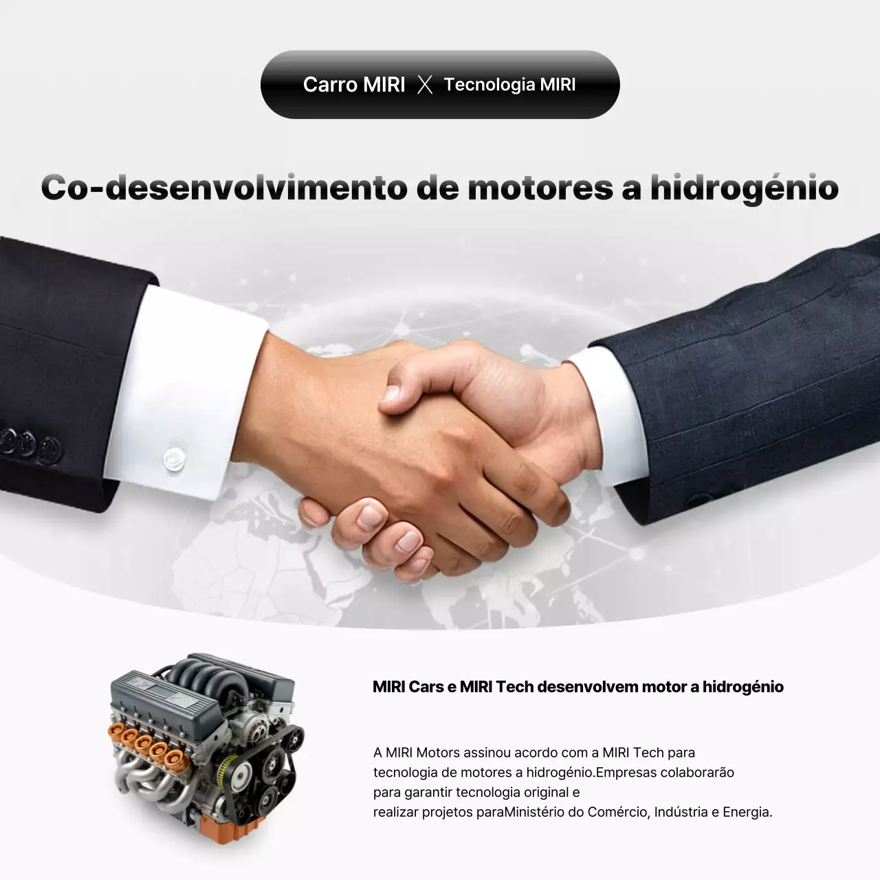 Promoção do Desenvolvimento da Tecnologia Automotiva Moderna Branca