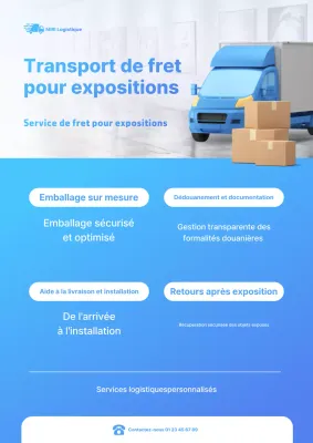 Guide de l'exposition Blue Modern