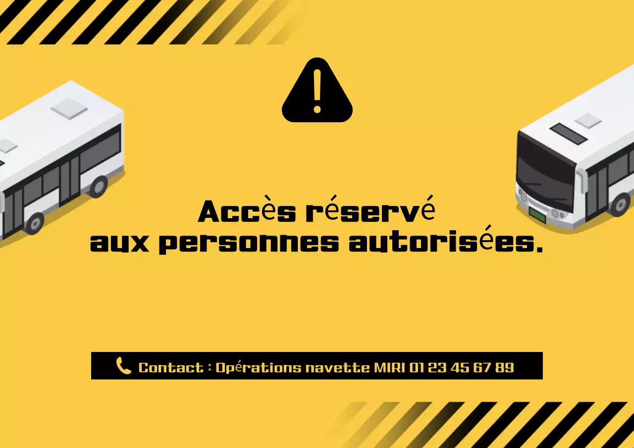 Guide de circulation simple jaune