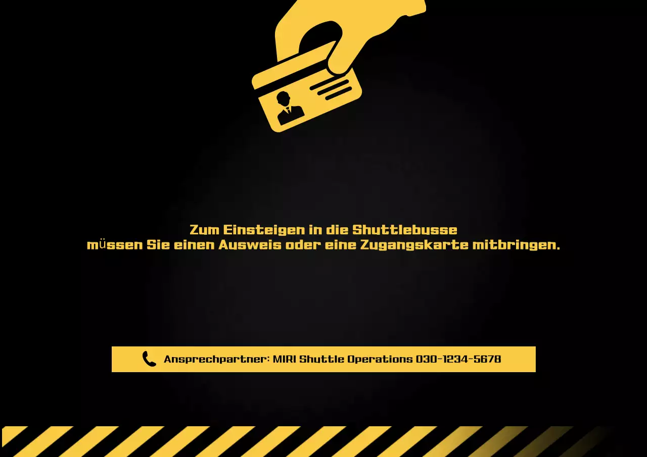 Gelber einfacher Verkehrsleitfaden