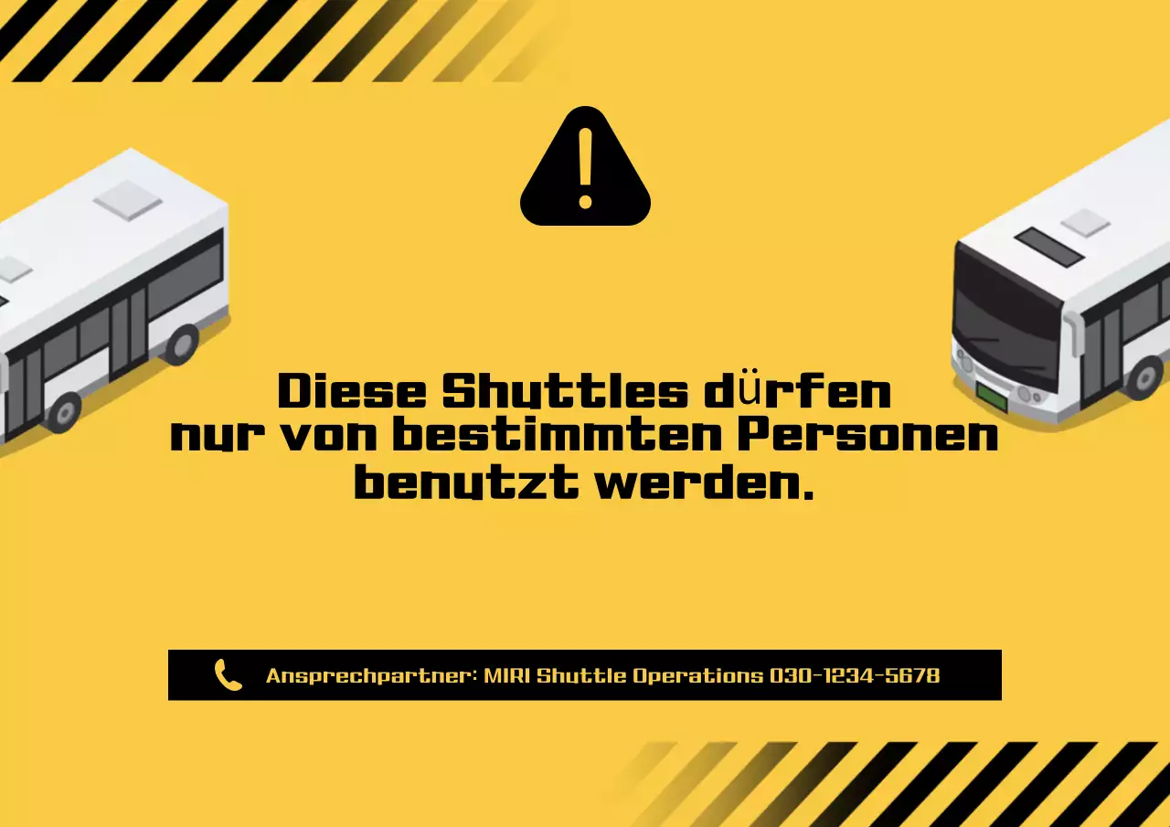 Gelber einfacher Verkehrsleitfaden
