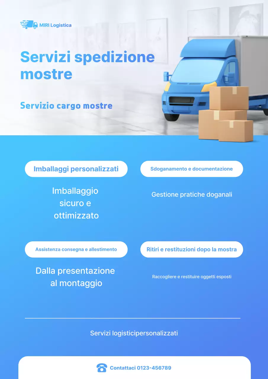 Guida alla mostra Blue Modern