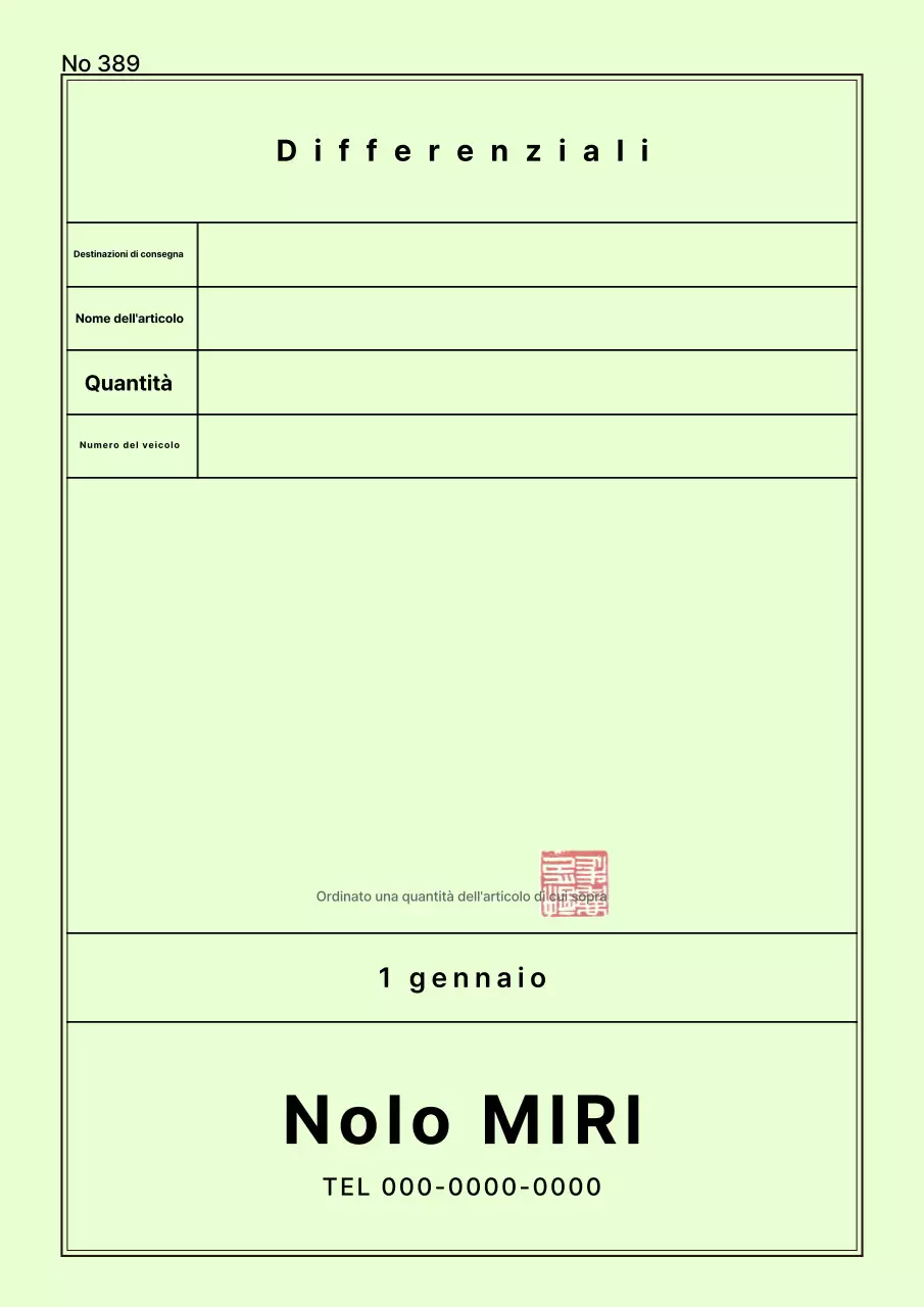 Una raccolta di modelli di documenti logistici per il trasporto merci bianchi, puliti e ordinati