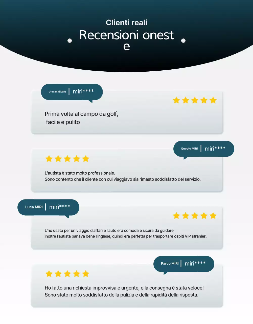 Promozione del servizio cerimoniale di lusso in azzurro cielo