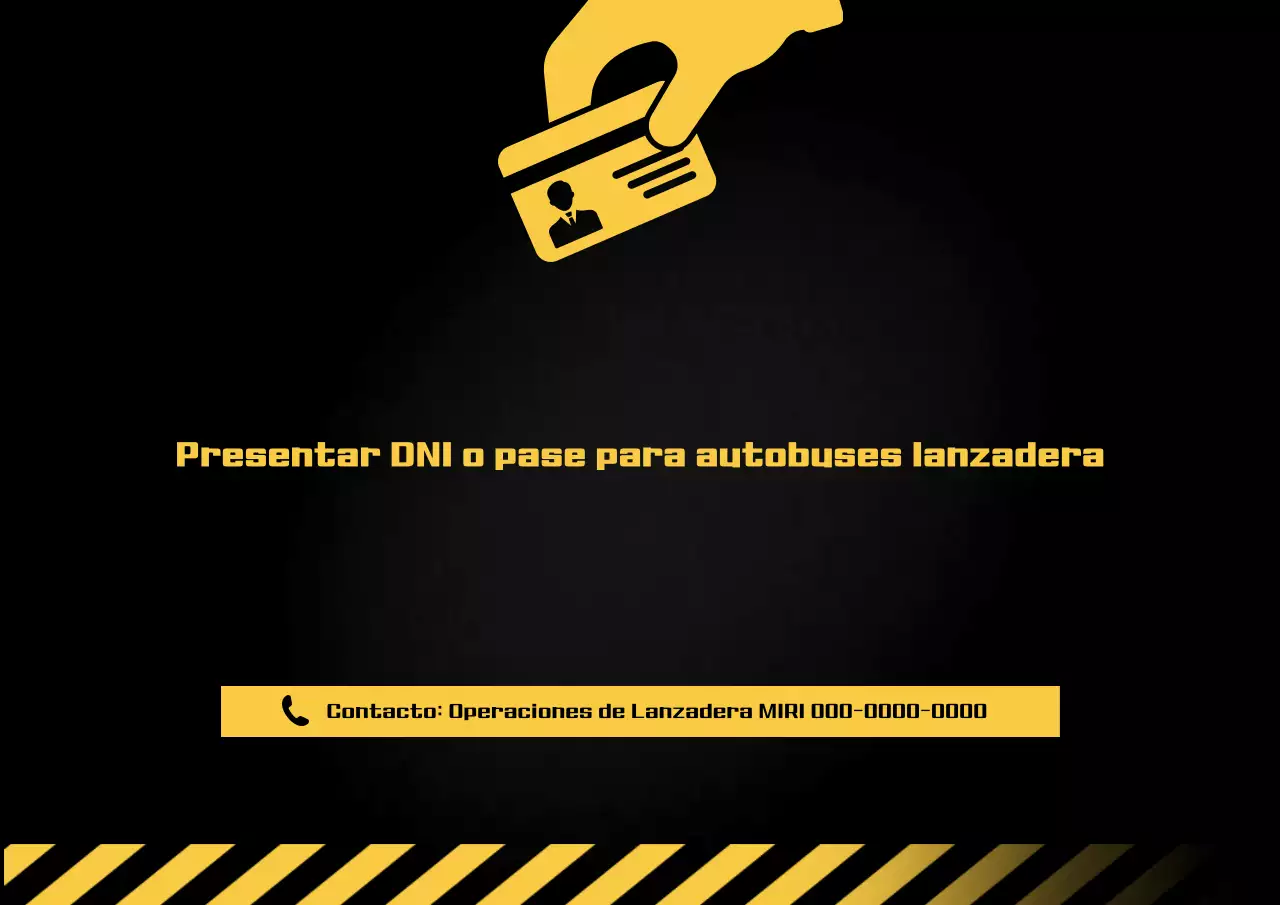 Guía de tráfico simple amarilla