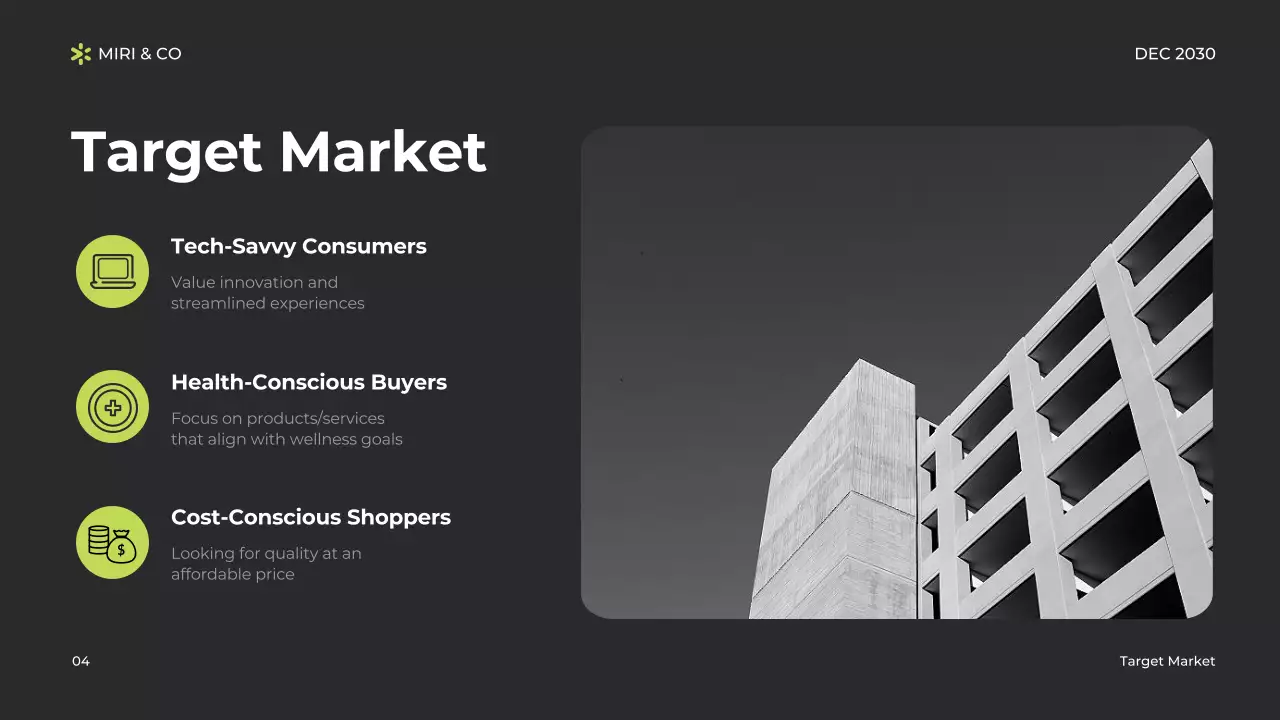 Green Minimal Business Presentation