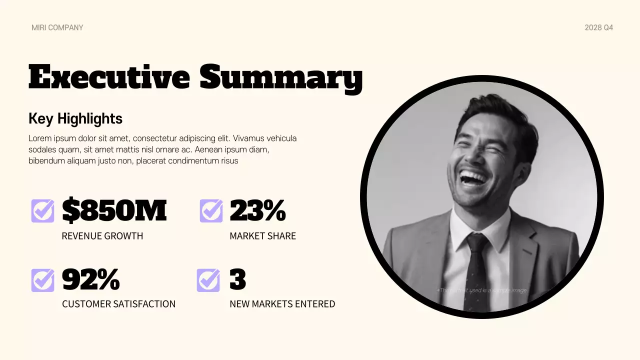 Blue Professional Business Report Presentation