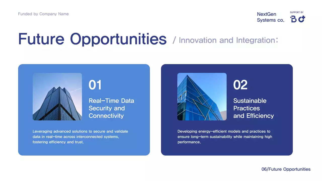 Blue Professional Conference Presentation