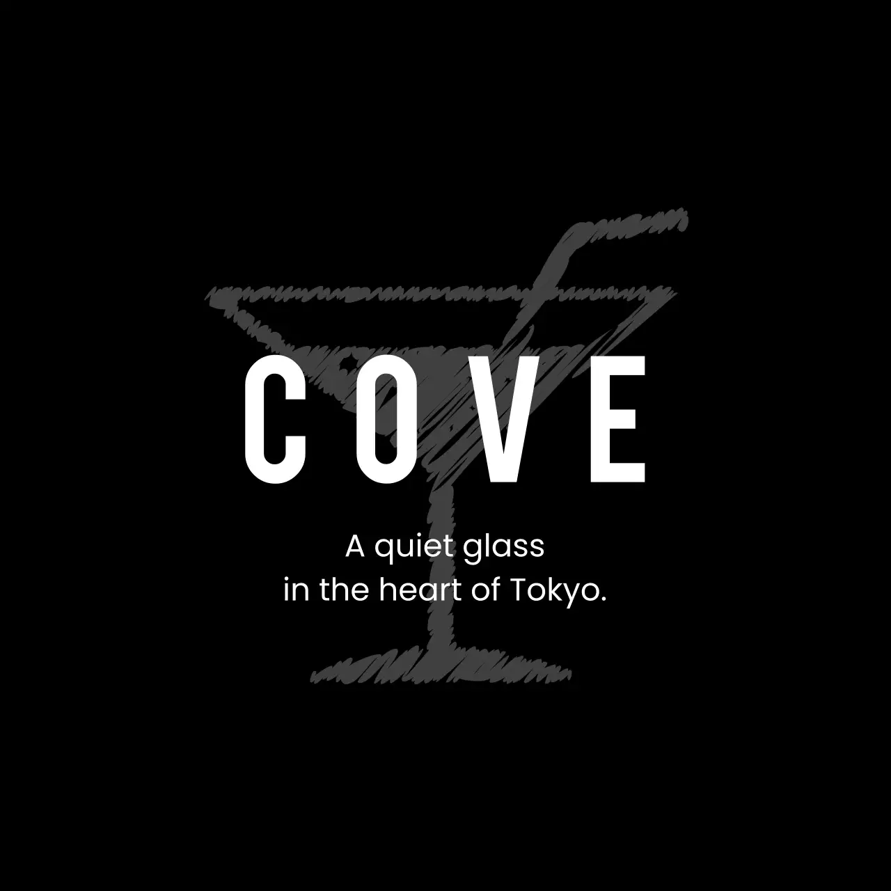 黒 シンプル バー ロゴ バー