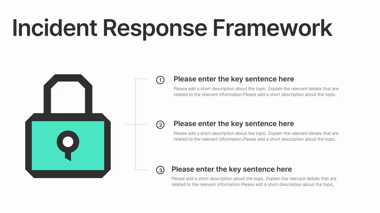 Teal Modern Cyber Safety Security Lecture Presentation