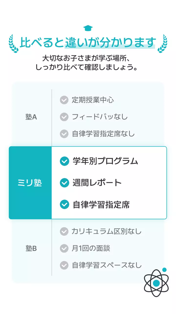 ブルー モダン 教育 キービジュアル モバイル