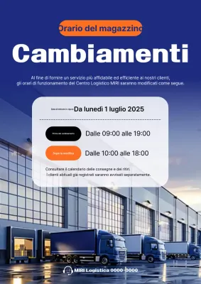 Guida al Blue Modern Logistics Center