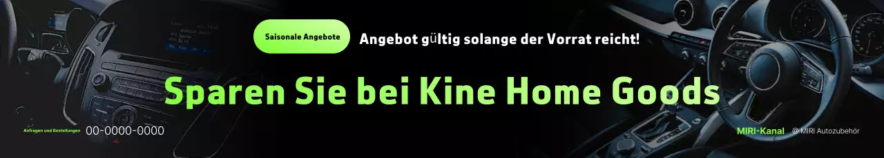 Rabatt für moderne schwarze Autos