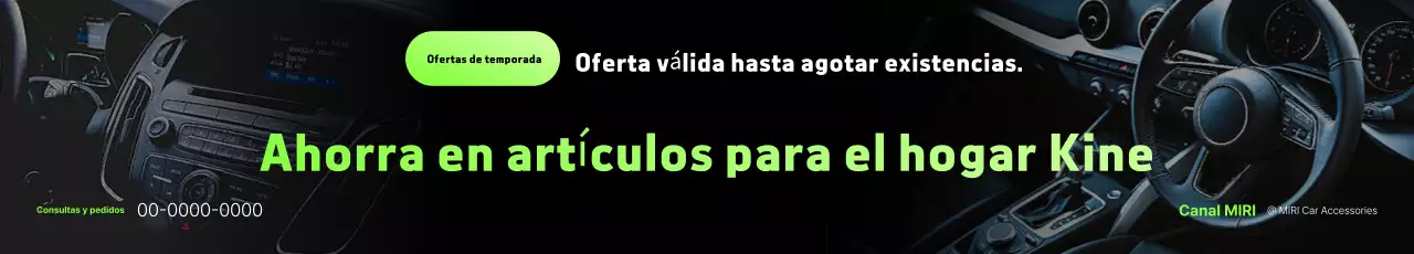 Descuento para autos modernos negros