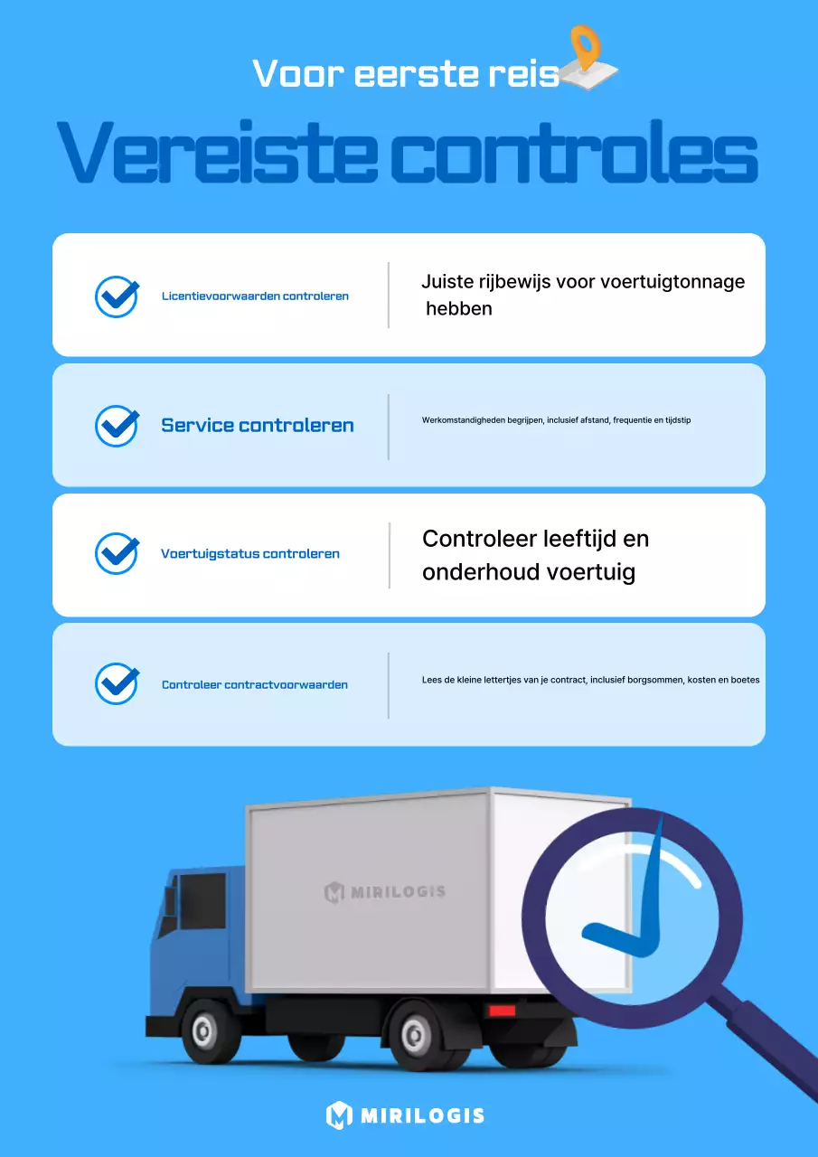 Blue Clean Rijveiligheidsrichtlijnen