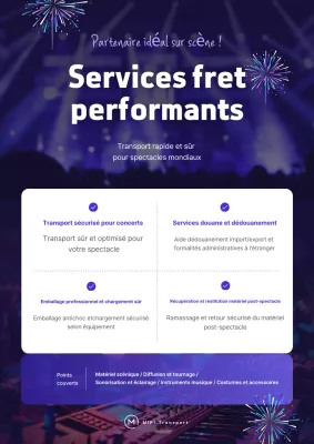 Promotion du service logistique moderne de Bora