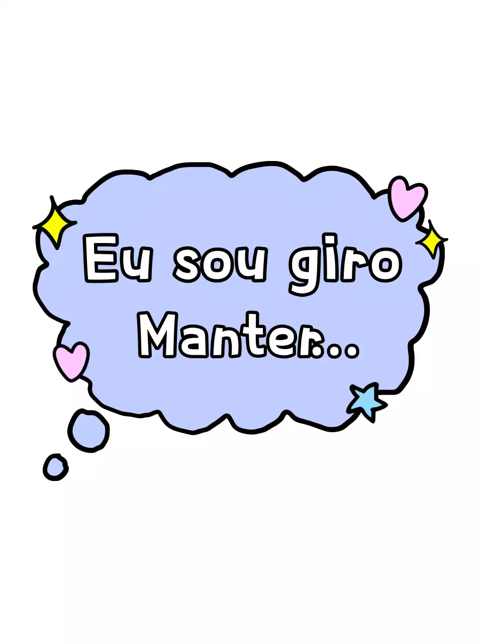 Adesivos roxos fofos de desenho animado