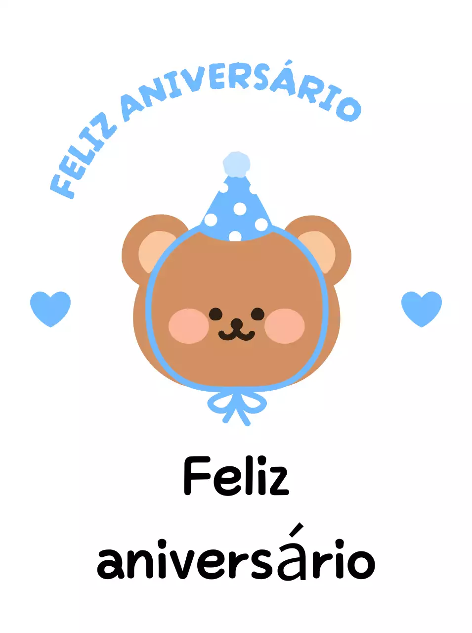 Celebração de aniversário de bebê azul-celeste