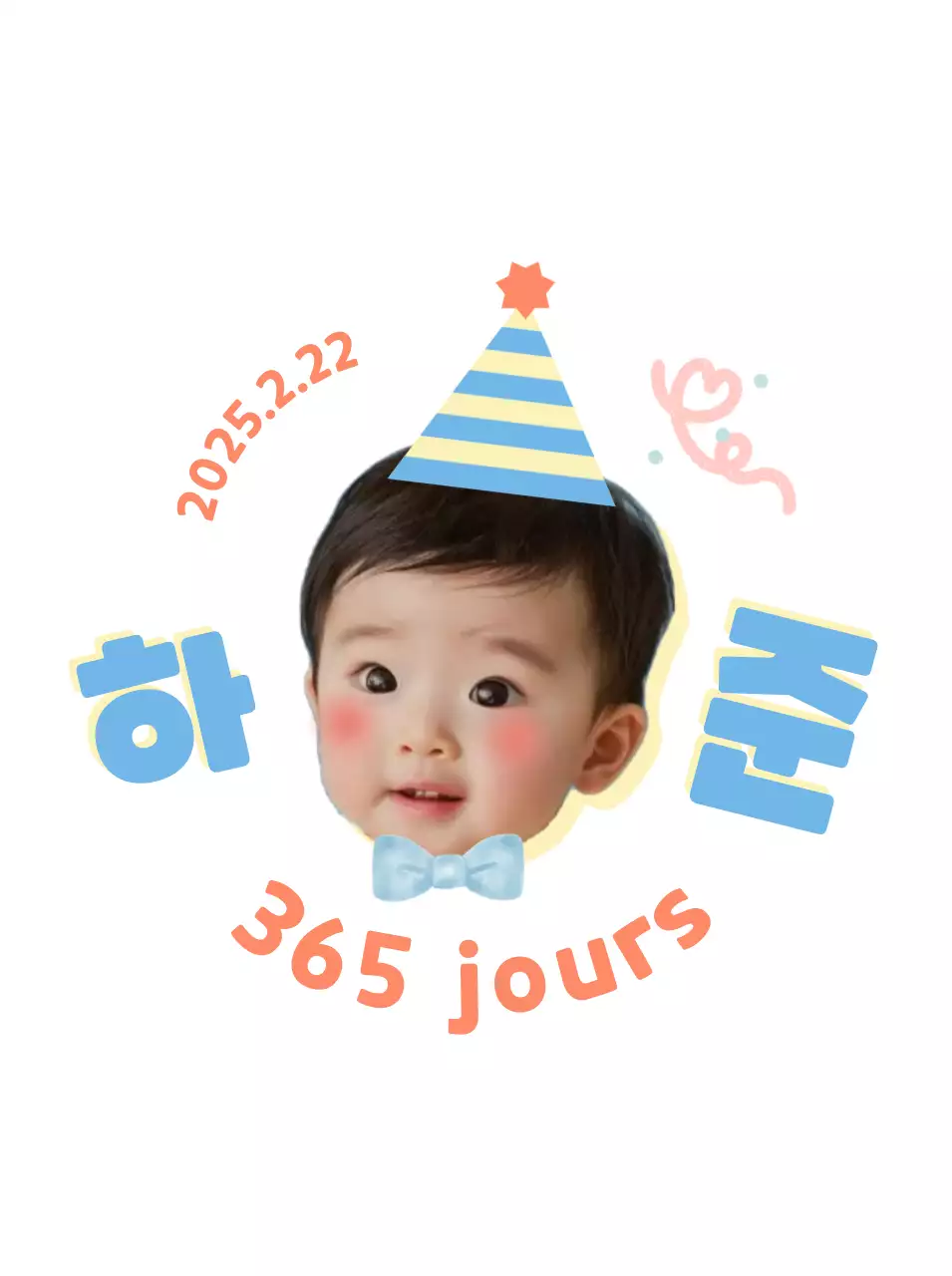 Invitation Baby Shower Bleue