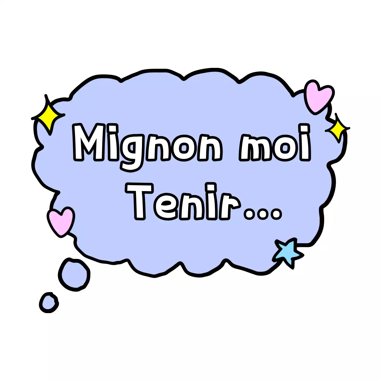 Autocollants de papeterie violets pour bébé