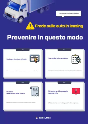 Regole di prevenzione dei contratti moderni blu
