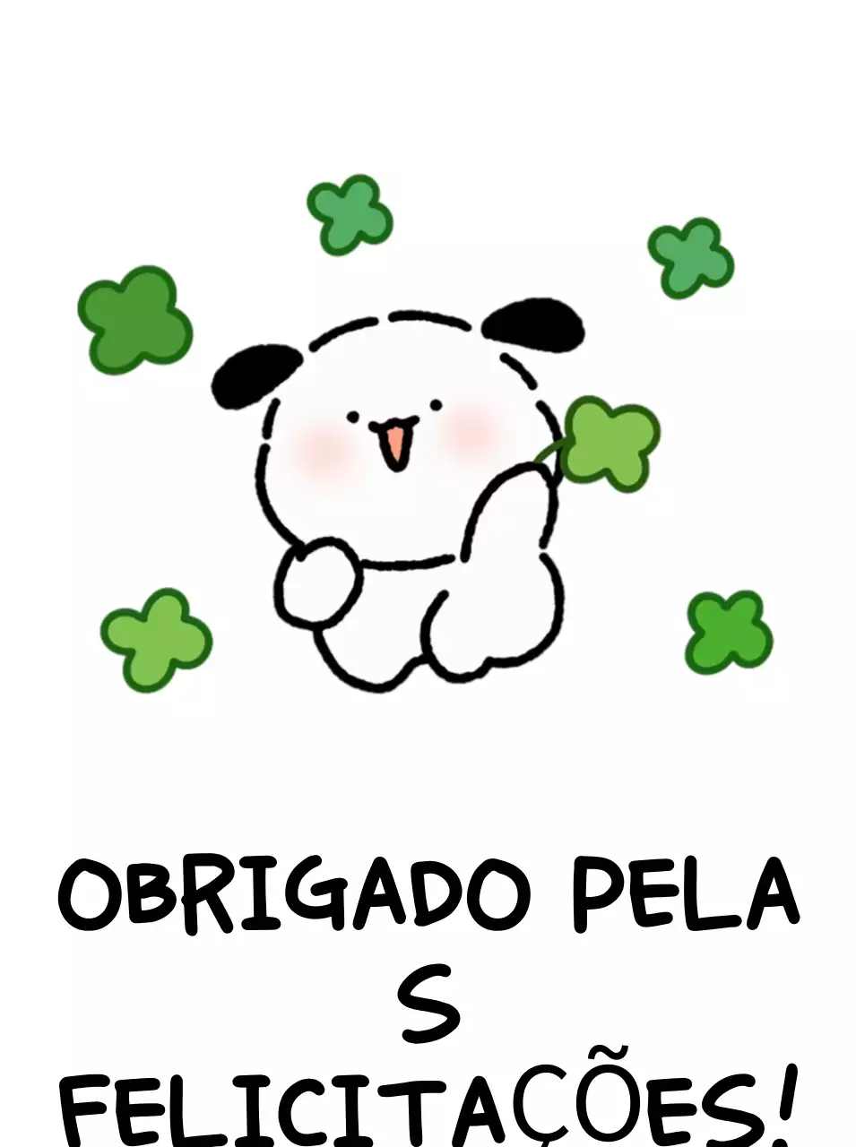 Parabéns Bebê Verde