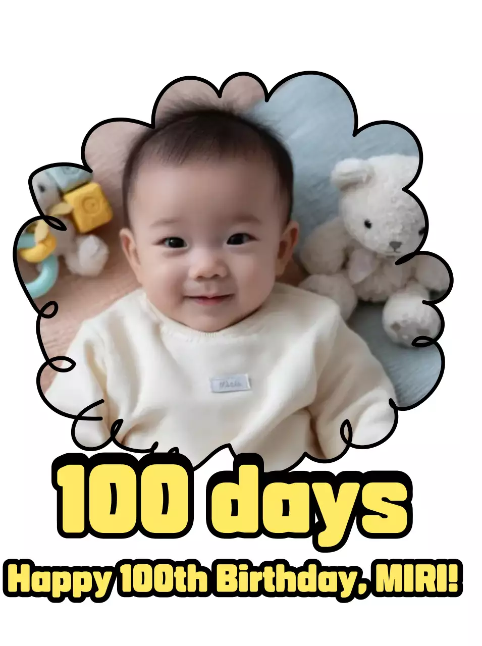 Festival Perayaan Bayi Baekil Biru Langit