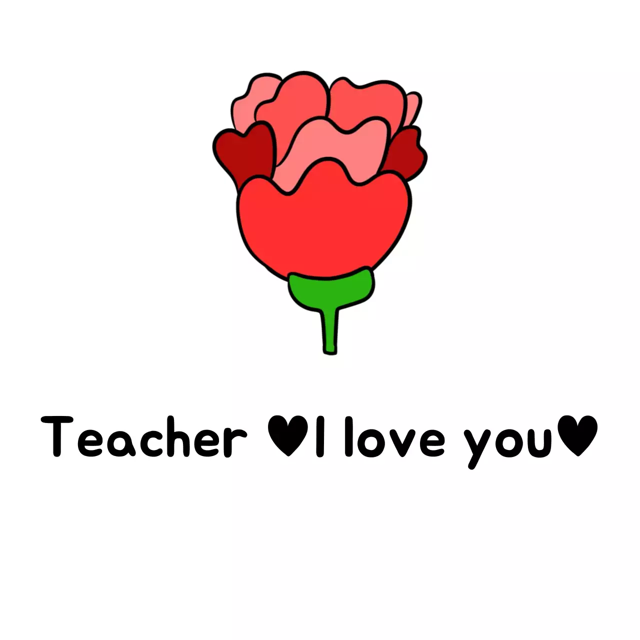 Lễ kỷ niệm ngày nhà giáo đơn giản màu đỏ