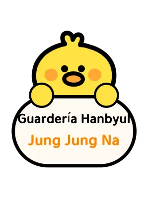 Etiqueta amarilla con nombre para bebé para jardín de infantes