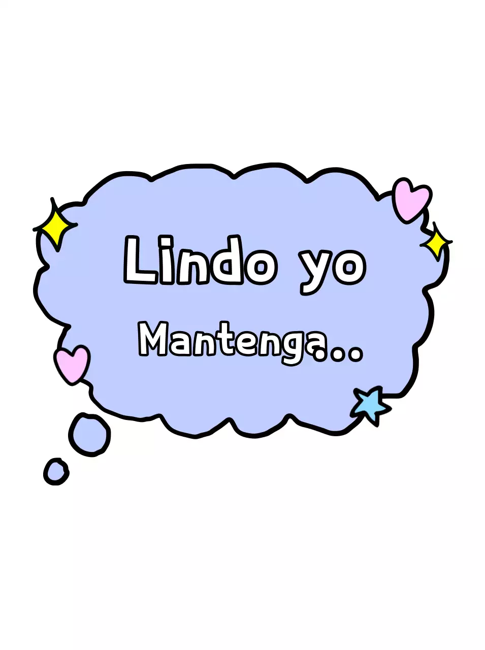 Pegatinas de dibujos animados de color morado