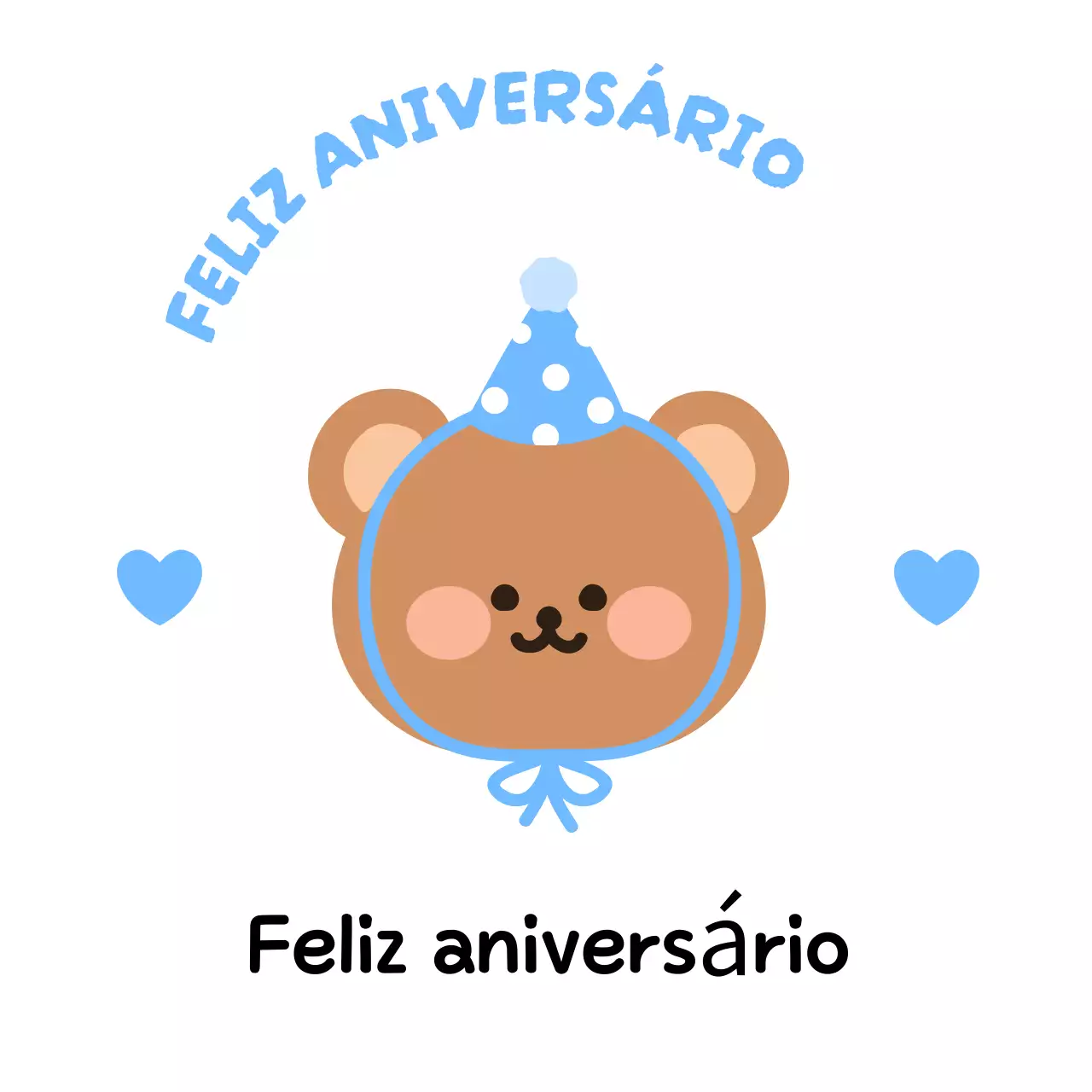 Celebração de aniversário de bebê azul-celeste