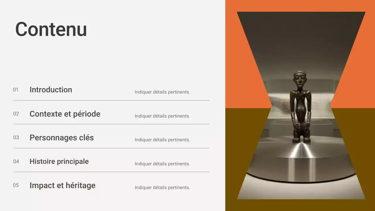 Présentation du cours d'histoire classique de Brown