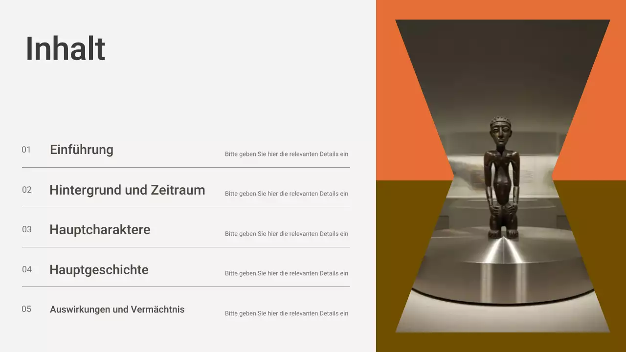 Brown Classic History Class Präsentation