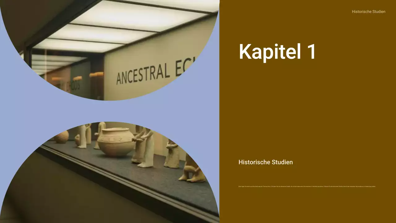 Brown Classic History Class Präsentation