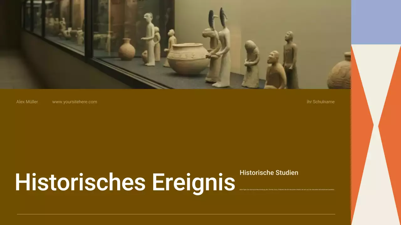 Brown Classic History Class Präsentation