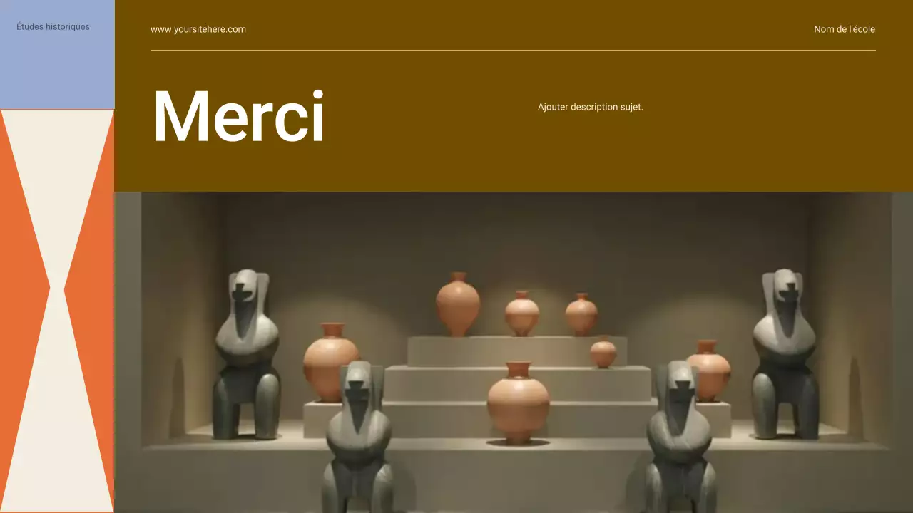 Présentation du cours d'histoire classique de Brown